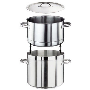 Paderno Cuocipatate Con Coperchio Cm 28 Serie 1100 Inox