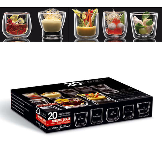 Bormioli Luigi Duos Set 20 Bicchieri Aperitivo