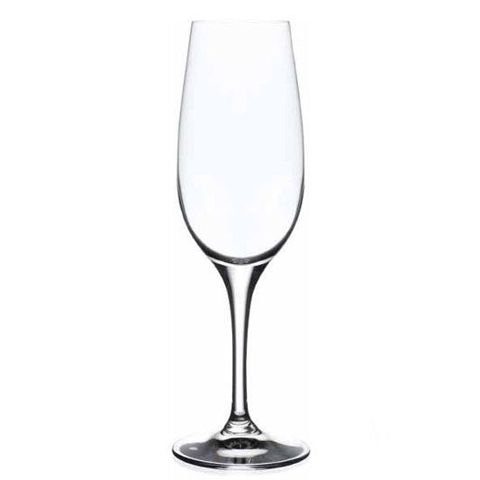 Rcr Cristalleria Italiana Daily Set 6 Calici Flute Champagne 18 Cl Crystal Glass