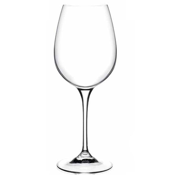 Rcr Cristalleria Italiana Daily Set 6 Calici Rosso D'Annata 58 Cl Crystal Glass