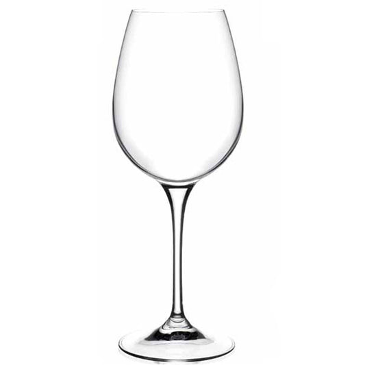 Rcr Cristalleria Italiana Daily Set 6 Calici Rosso D'Annata 58 Cl Crystal Glass