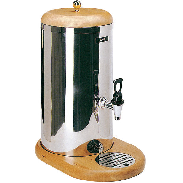 Piazza Distributore Bevande Calde Lt 6 Inox/Legno