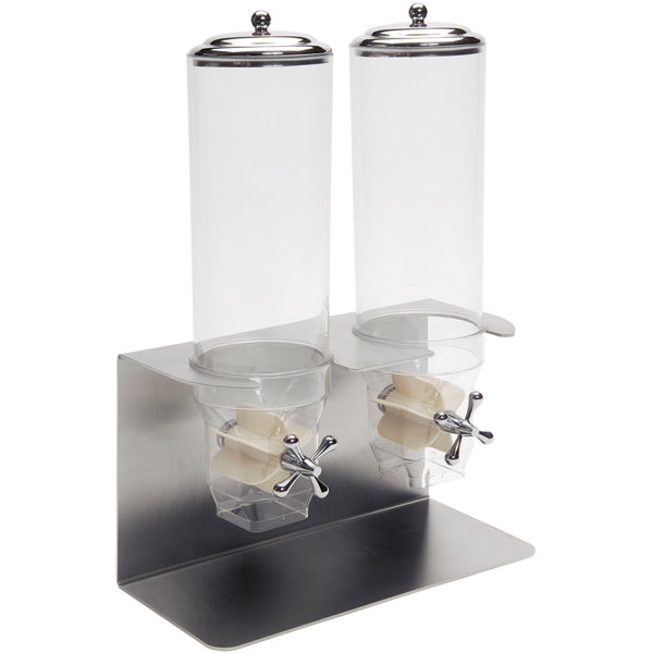 Piazza Distributore Cereali Doppio Lt 3X2 Acciaio