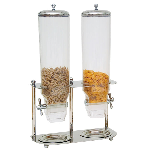 Piazza Distributore Cereali Doppio Lt 3X2 Inox