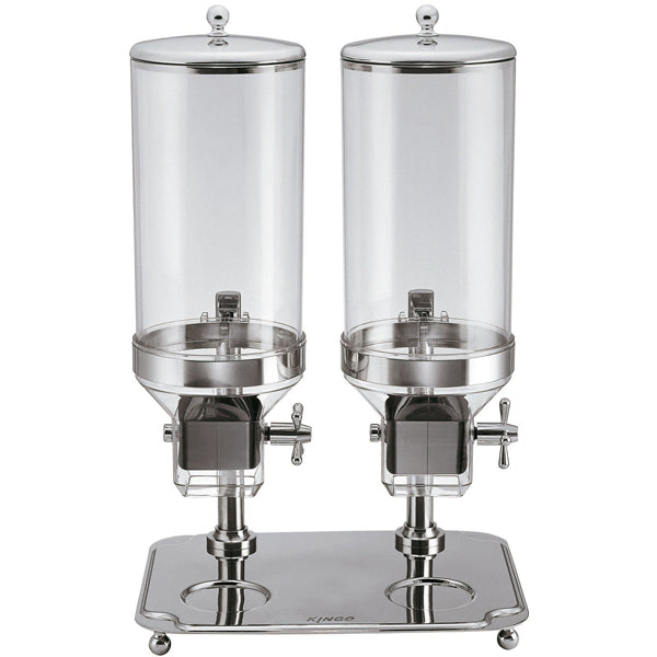 Forcar Distributore Cereali Doppio Lt 8X2 Inox