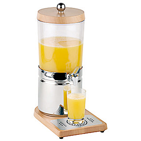 Paderno Distributore Succhi Lt 6 Inox/Faggio