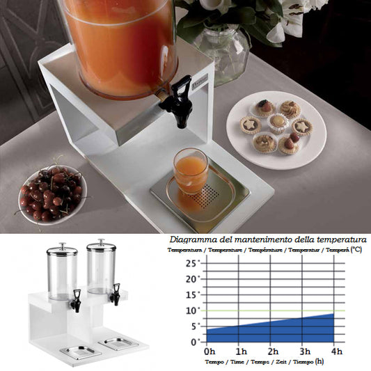 Pintinox Distributore Succhi E Bevande Lt 3,5X2