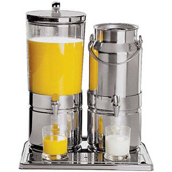 Paderno Distributore Succhi E Latte Lt 5+6 Inox