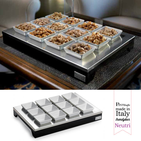 Pintinox Espositore Neutro Con 12 Ciotole