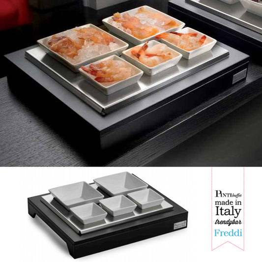 Pintinox Espositore Refrigerato Con 5 Ciotole