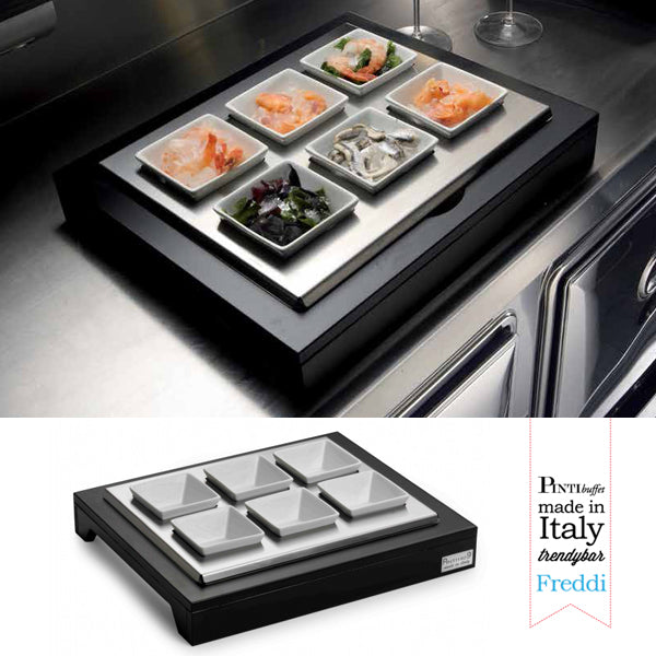 Pintinox Espositore Refrigerato Con 6 Ciotole