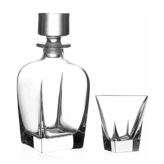 Rcr Cristalleria Italiana Fusion Set Whisky 7/Pz Crystal Glass