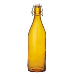Bormioli Rocco Giara Bottiglia Lt 1 Arancio