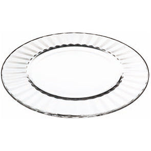 F&D Grace Sottopiatto In Vetro Coste Cm 35