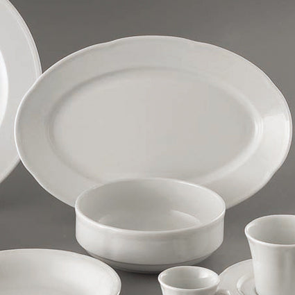 Inker Jugo Sissy Bianco Vassoio Ovale Cm 28