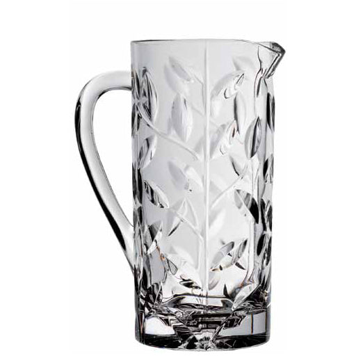 Rcr Cristalleria Italiana Laurus Brocca Cilindrica 120 Cl Crystal Glass