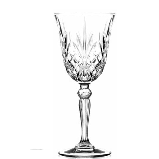 Rcr Cristalleria Italiana Melodia Set 6 Calici Acqua 27 Cl Crystal Glass