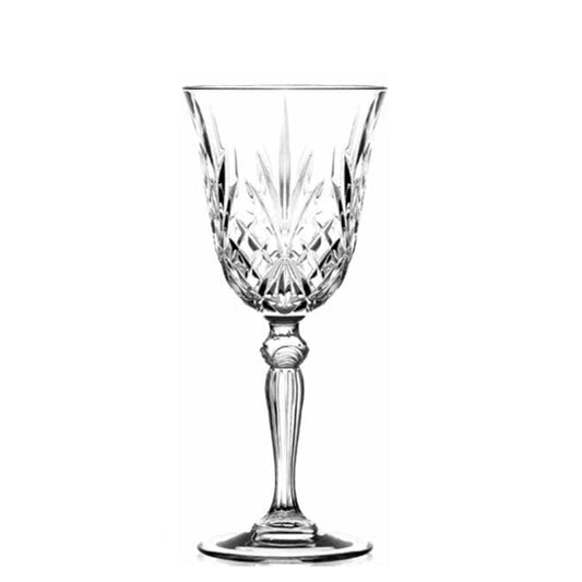 Rcr Cristalleria Italiana Melodia Set 6 Calici Sherry 16 Cl Crystal Glass