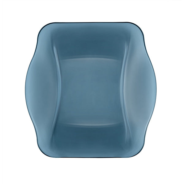 Bormioli Rocco Nettuno Blue Piatto Fondo Rettangolare Cm 21X20,7