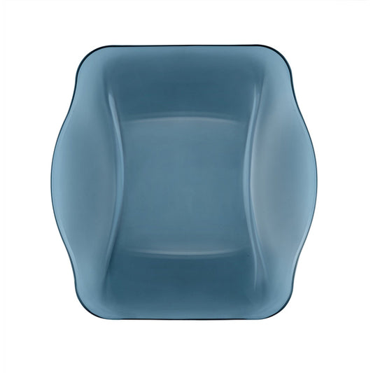 Bormioli Rocco Nettuno Blue Piatto Fondo Rettangolare Cm 21X20,7