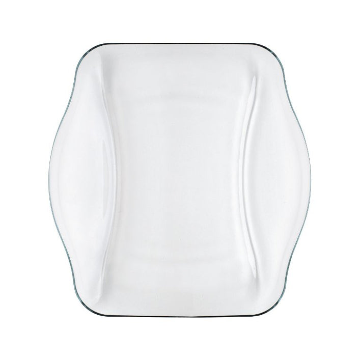Bormioli Rocco Nettuno Trasparente Piatto Frutta Rettangolare Cm 18X18,9 In Vetro