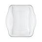 Bormioli Rocco Nettuno Trasparente Piatto Frutta Rettangolare Cm 18X18,9 In Vetro