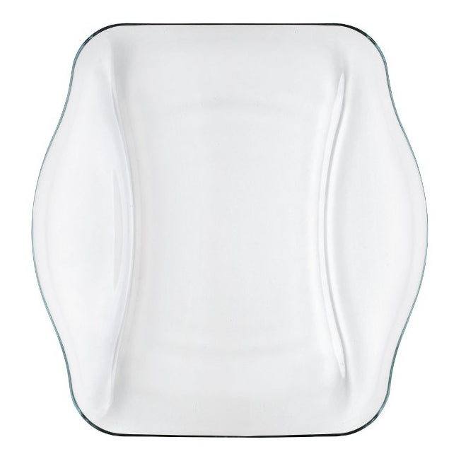 Bormioli Rocco Nettuno Trasparente Piatto Piano Rettangolare Cm 27,8X26,5