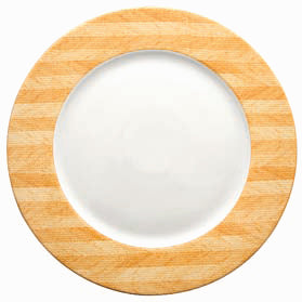 Tognana Oliva Tweed Sottopiatto Arancio Cm 32