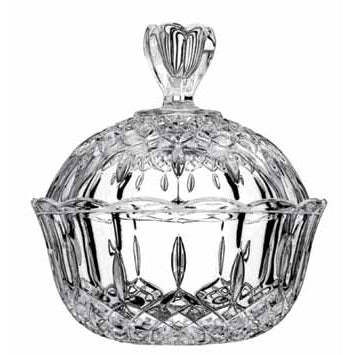 Rcr Cristalleria Italiana Opera Scatola Dolci C/Coperchio  180 Mm Crystal Glass