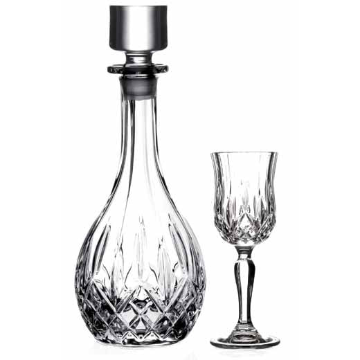 Rcr Cristalleria Italiana Opera Set Liquore 7/Pz Crystal Glass