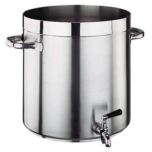 Paderno Pentola Alta Con Rubinetto Cm 32 Serie 1100 Inox