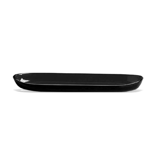 Royale Piatto Canoa Cm 39 Nero