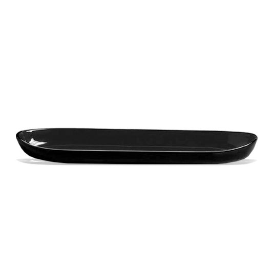 Royale Piatto Canoa Cm 44 Nero