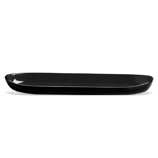 Royale Piatto Canoa Cm 52 Nero
