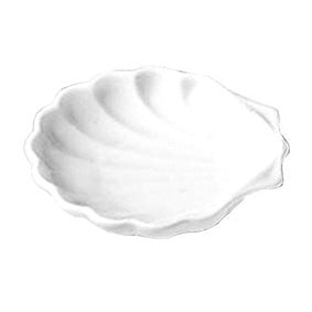 Royale Piatto Conchiglia Cm 14 Bianco