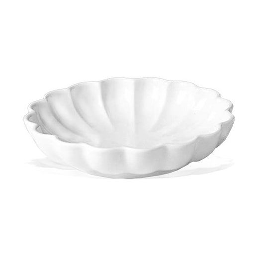 Royale Piatto Fondo Conchiglia Cm 23 Bianco
