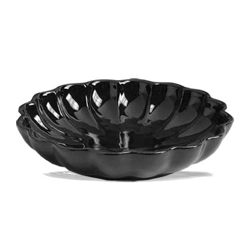 Royale Piatto Fondo Conchiglia Cm 23 Nero