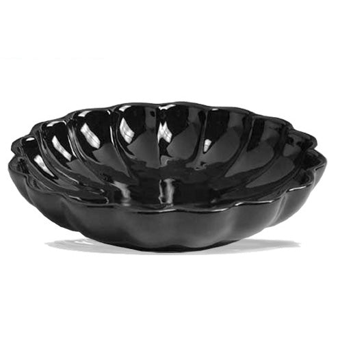 Royale Piatto Fondo Conchiglia Cm 27 Nero