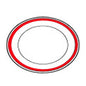 Royale Piatto Ovale Cm 28 Red Park
