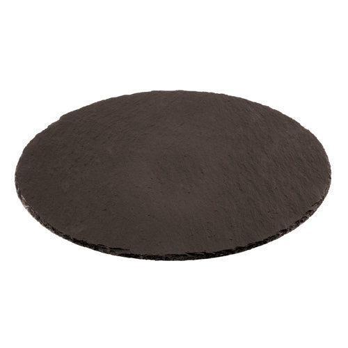Paderno Piatto Tondo Cm 38 Ardesia Naturale