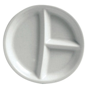 Paderno Piatto Tondo Tris Cm 25,5 Porcellana