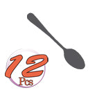 Pintinox Pinti 12 Cucchiai Frutta Tema