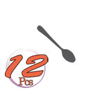 Pintinox Pinti 12 Cucchiaini Moka Ritz