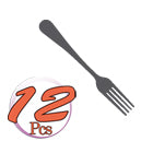 Pintinox Pinti 12 Forchette Frutta Filet