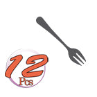 Pinti 1929 Pinti 12 Forchette Ostriche Pitagora