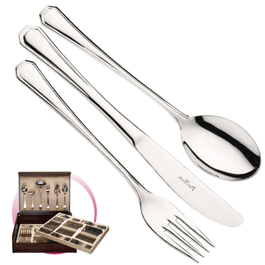 Pintinox Pinti Servizio Posate 126 Pz Brasilia In Bauletto Legno