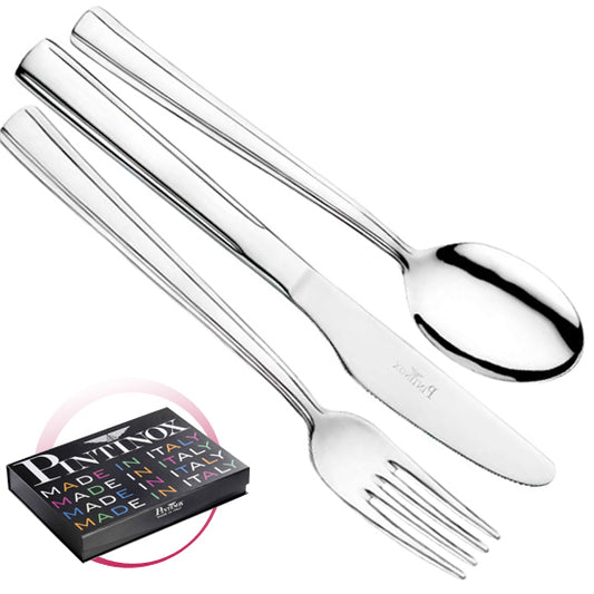Pintinox Pinti Servizio Posate 24 Pz Aida In Scatola Iride