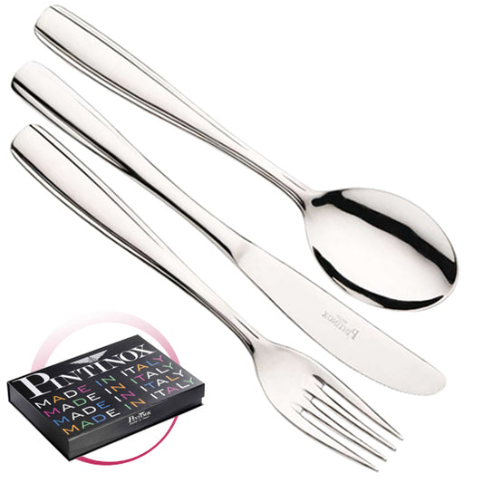 Pintinox Pinti Servizio Posate 24 Pz Australia In Scatola Iride