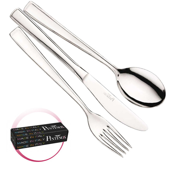 Pintinox Pinti Servizio Posate 24 Pz Beta In Scatola Compact