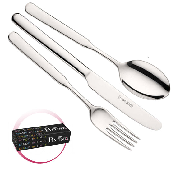 Pintinox Pinti Servizio Posate 24 Pz Casali In Scatola Compact